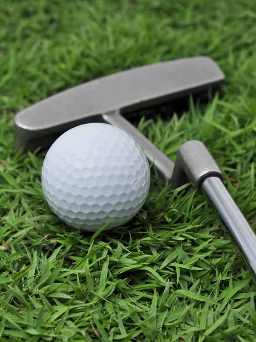 Golf Putter and Golf Ball