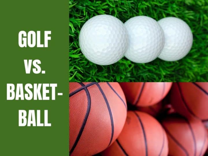 Golf Balls and Basketballs. Golf vs. Basketball