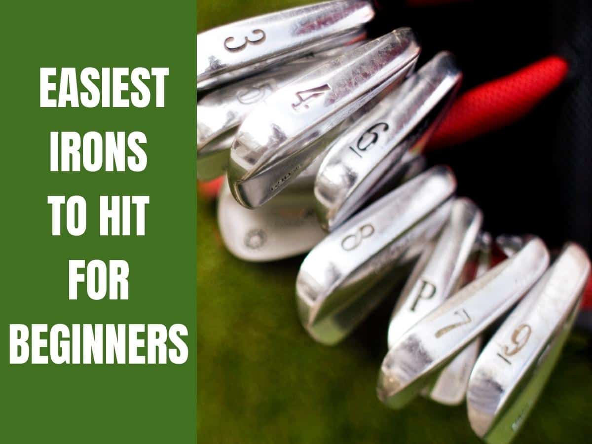 A selection of golf irons. Easiest Irons To Hit For Beginners