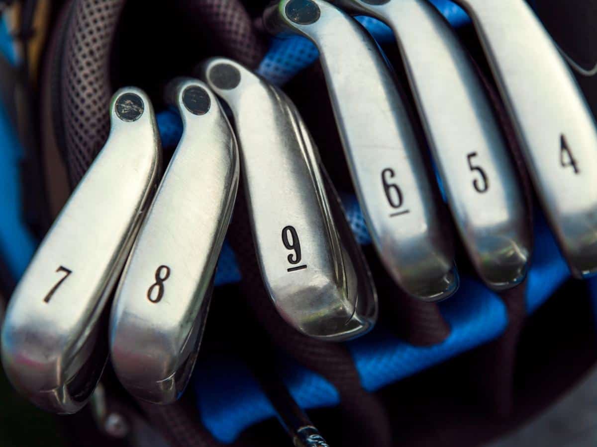 Golf Irons In A Bag. The expense of golf irons.