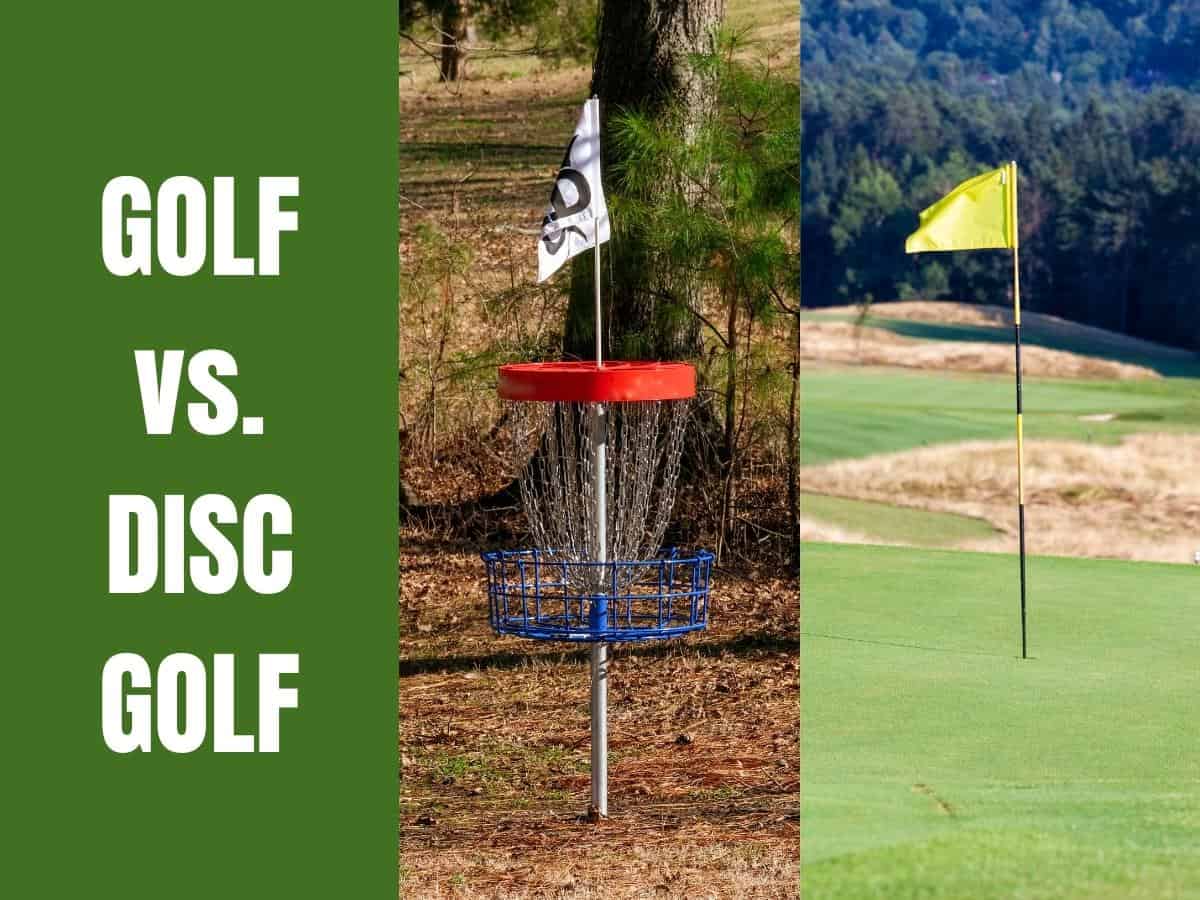 Golf vs. Disc Golf