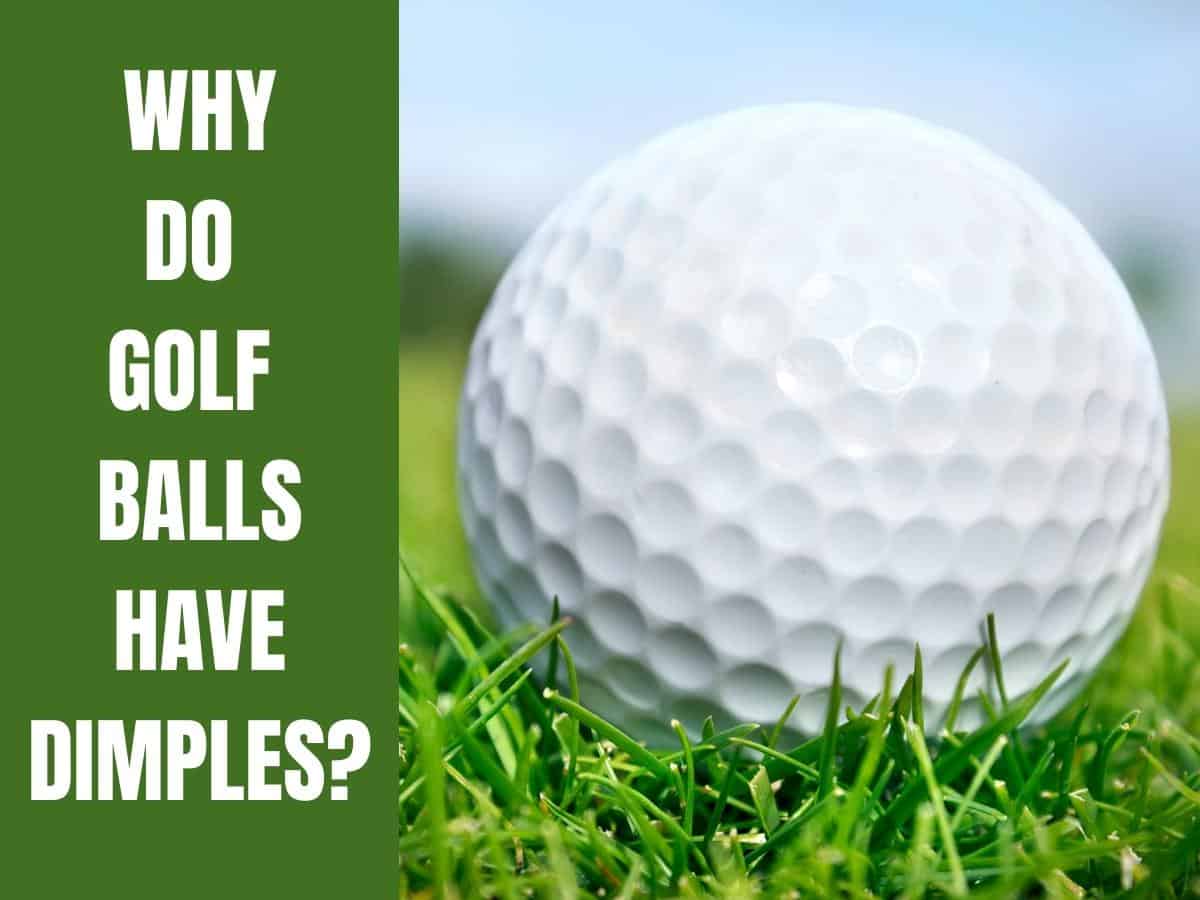 A golf ball. Why Do Golf Balls Have Dimples?
