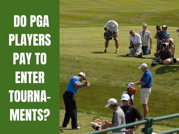 Do PGA Players Pay To Enter Tournaments? Tiger Woods in a PGA Tournament